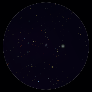 M103, visto en unos prismáticos M103