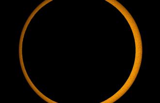 Click en la imagen para verla más grande Un Eclipse Solar Anular