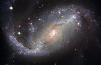 Click en la imagen para verla más grande La Galaxia Espiral Barrada NGC 1672 desde Hubble