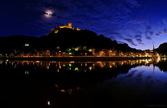 Cada día una imagen nueva, Hoy: Corona Lunar sobre el castillo de Cochem