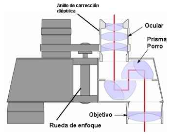 Para astronomía son preferibles los prismáticos con prismas de Porro. Para astronomía son preferibles los prismáticos con prismas de Porro.