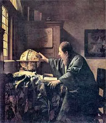 El astrónomo de Johannes Vermeer El astrónomo de Johannes Vermeer