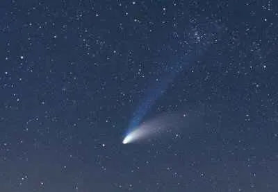 El cometa Hale-Bopp. El cometa Hale-Bopp.