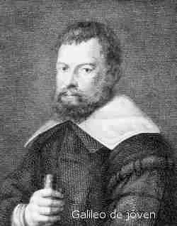 Galileo Galilei de joven Galileo Galilei de joven
