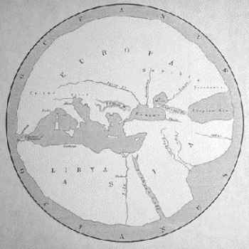 Mapa de Hecateo de Mileto