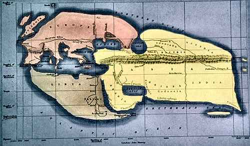 Mapa de Eratóstenes de Cirene