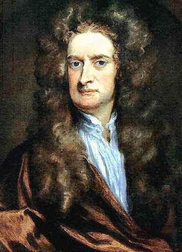 Isaac Newton en 1702