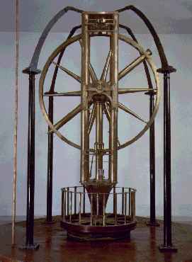 Réplica del instrumento que Piazzi usó para hacer sus cálculos Réplica del instrumento