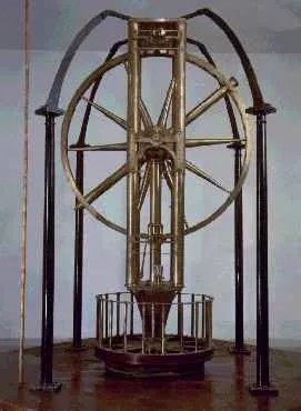 Réplica del instrumento que Piazzi usó para hacer sus cálculos Réplica del instrumento