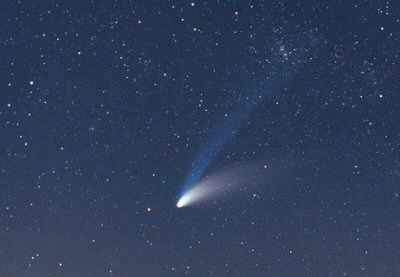 El cometa Hale-Bopp. El cometa Hale-Bopp.