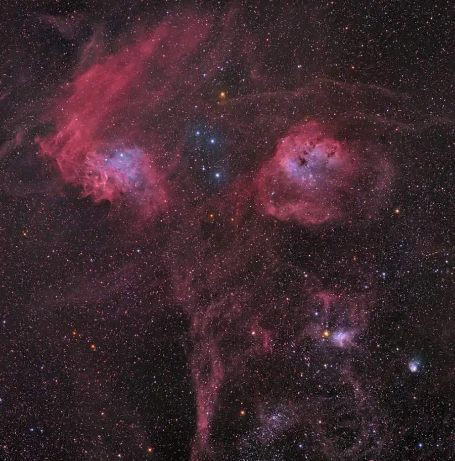 Las Nebulosas de la Constelación Auriga, El Cochero.