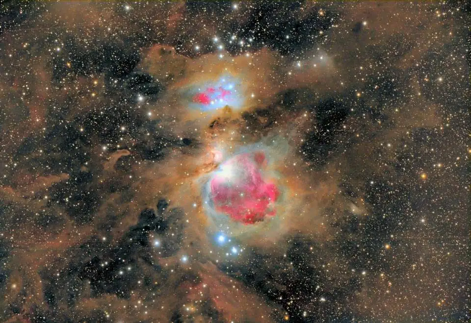 Polvo, Gas y Estrellas en Orion