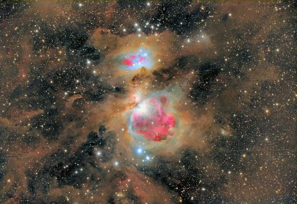 El Polvo de la Nebulosa Orion