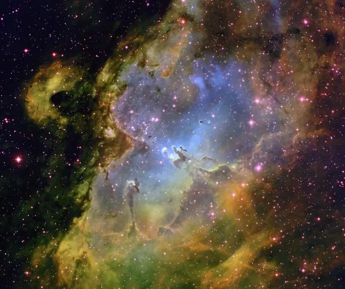 La Nebulosa del Águila vista desde Kitt Peak