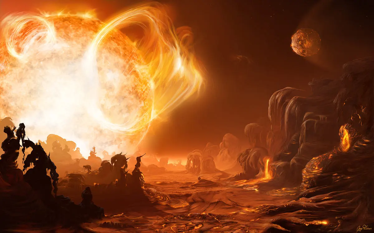 Una peligrosa salida de sol en Gliese 876d