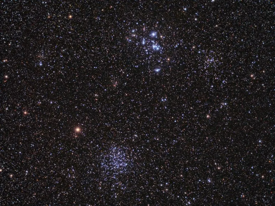 Jovencitos y Mayorcita, los Cúmulos Abiertos M46 y M47