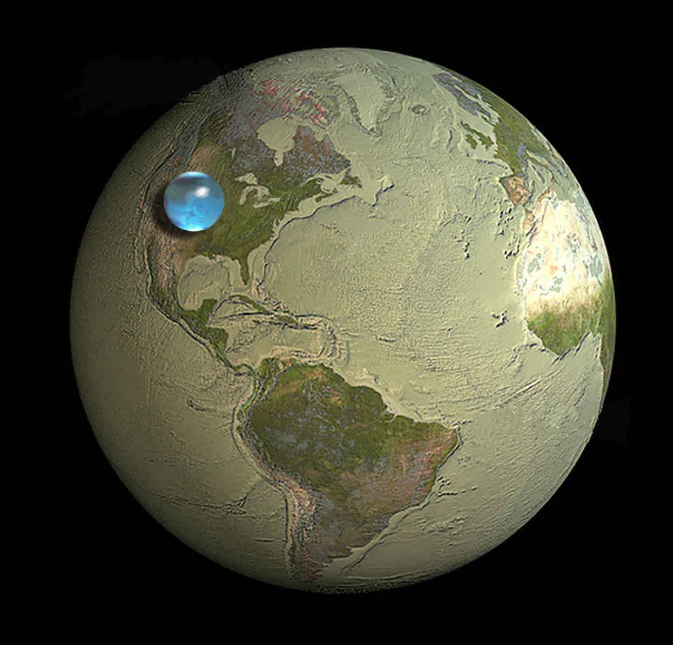 Todo el Agua en el Planeta Tierra
