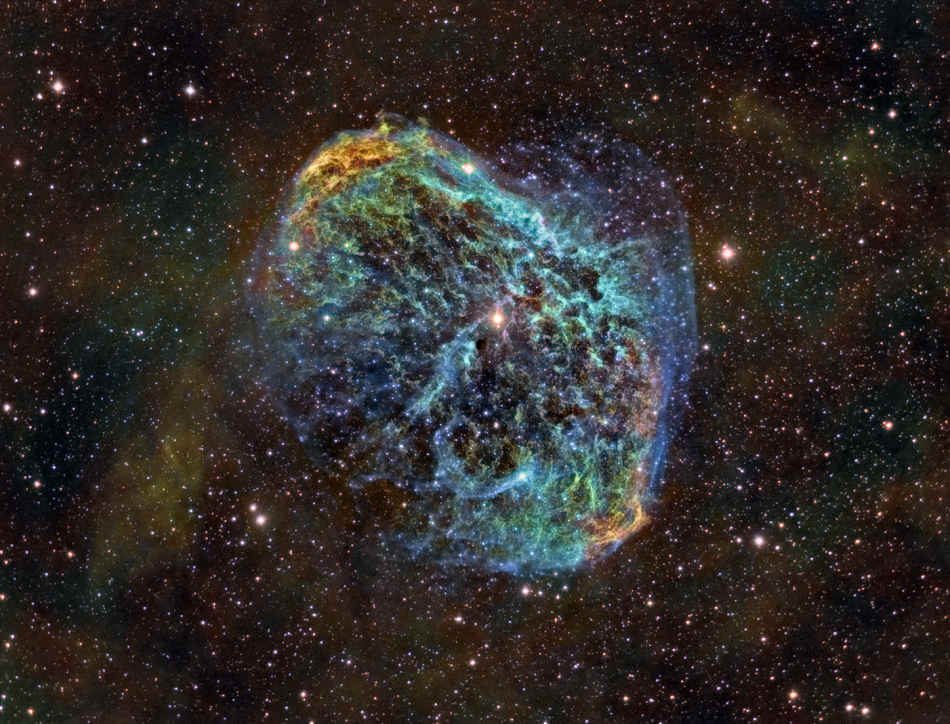 NGC 6888, la Nebulosa Medialuna