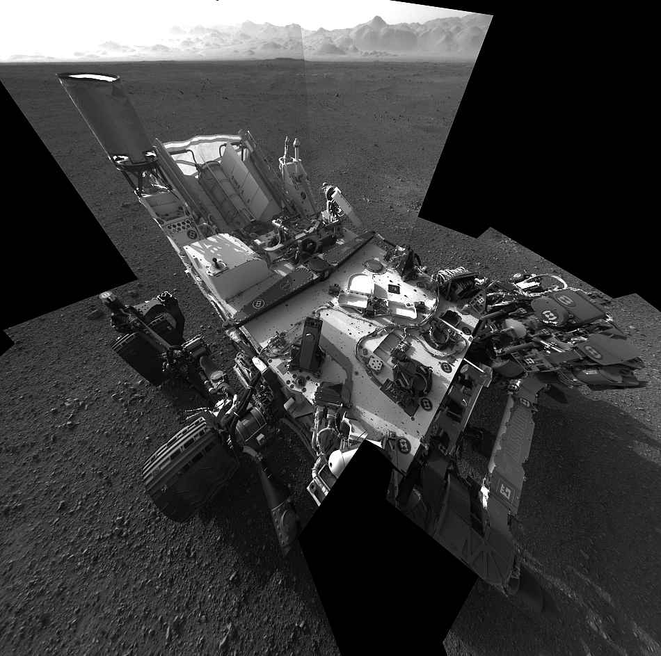 Curiosidad en Marte, Bodegón con Explorador