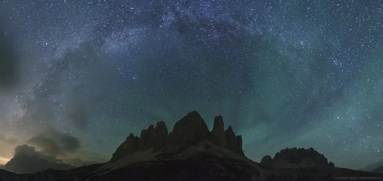 Luminiscencia nocturna sobre Italia