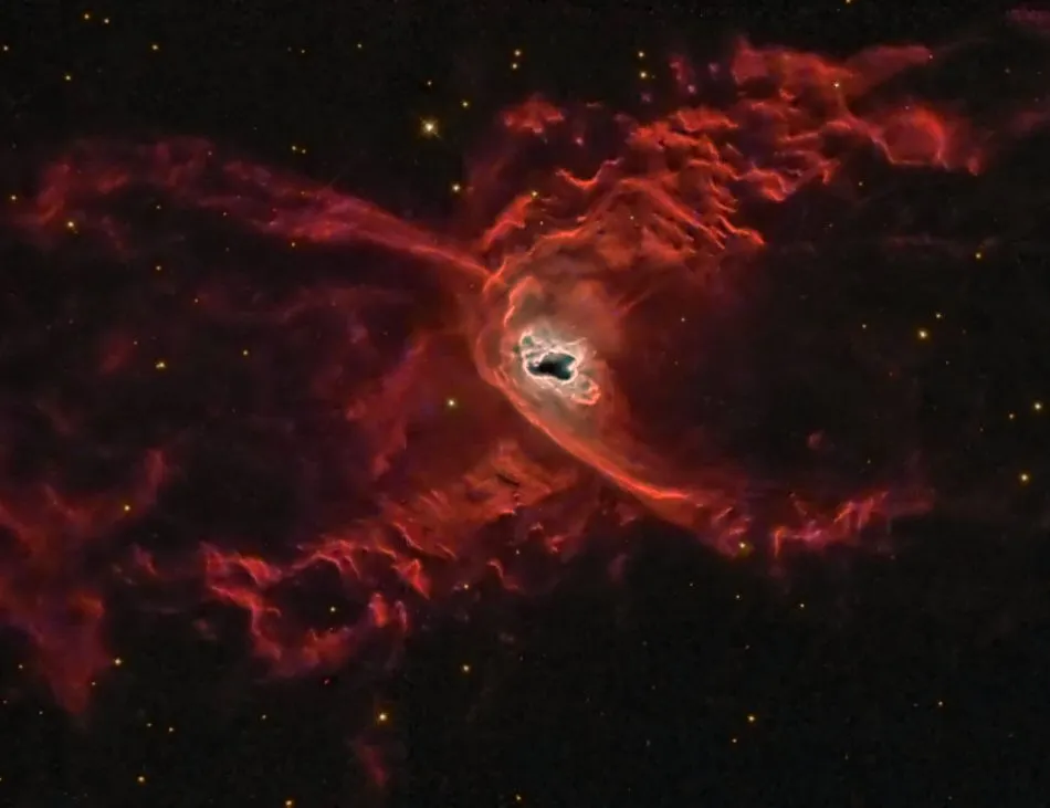 NGC 6537, La Nebulosa de la Araña Roja