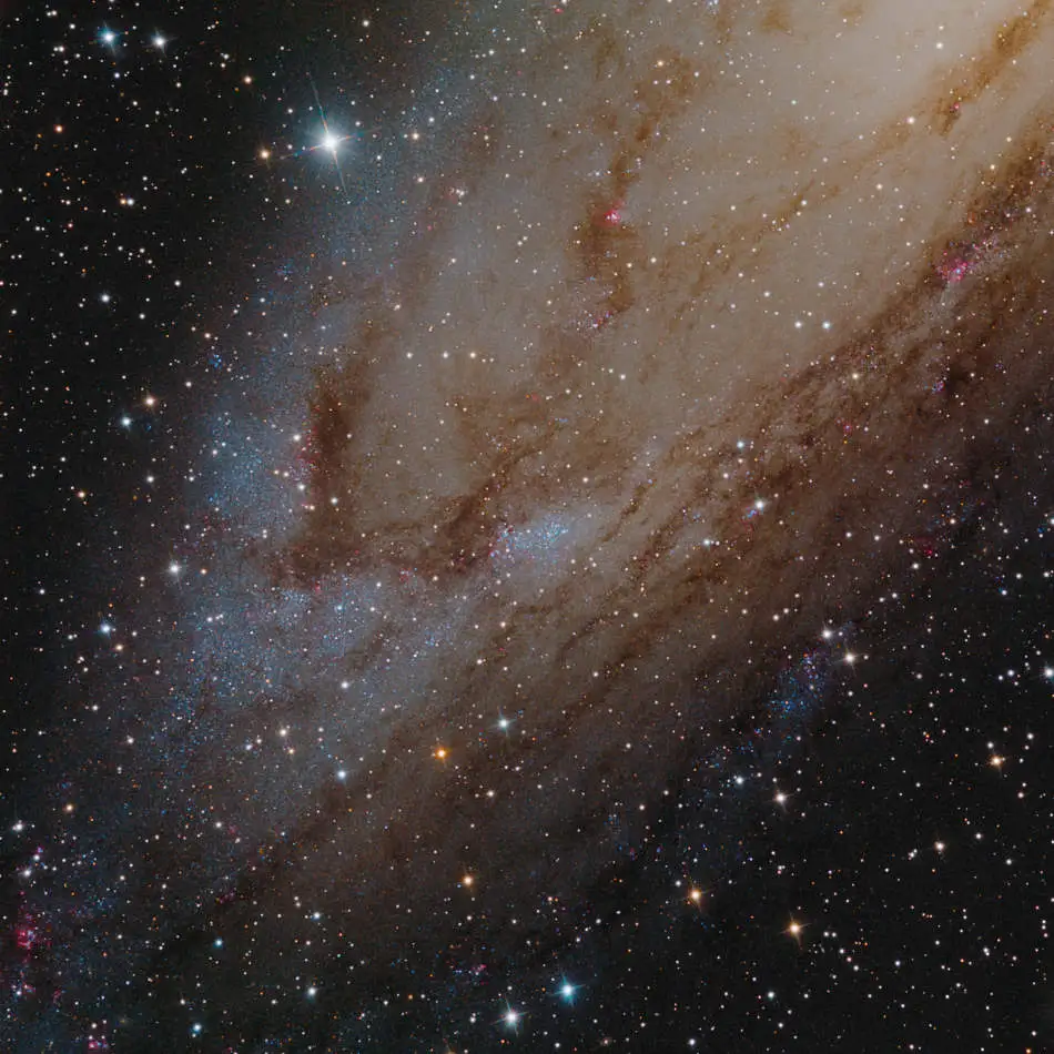 NGC 206 y las Nubes Estelares de Andrómeda