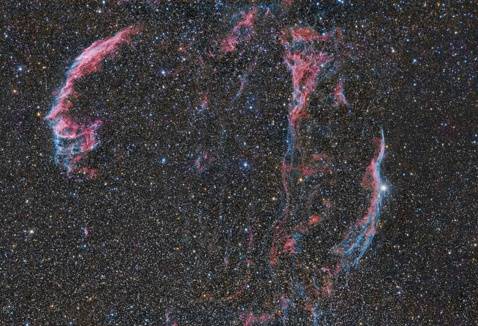 Filamentos de la Nebulosa del Velo