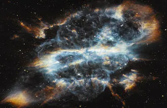 NGC 5189, una Nebulosa Planetaria Extrañamente Compleja