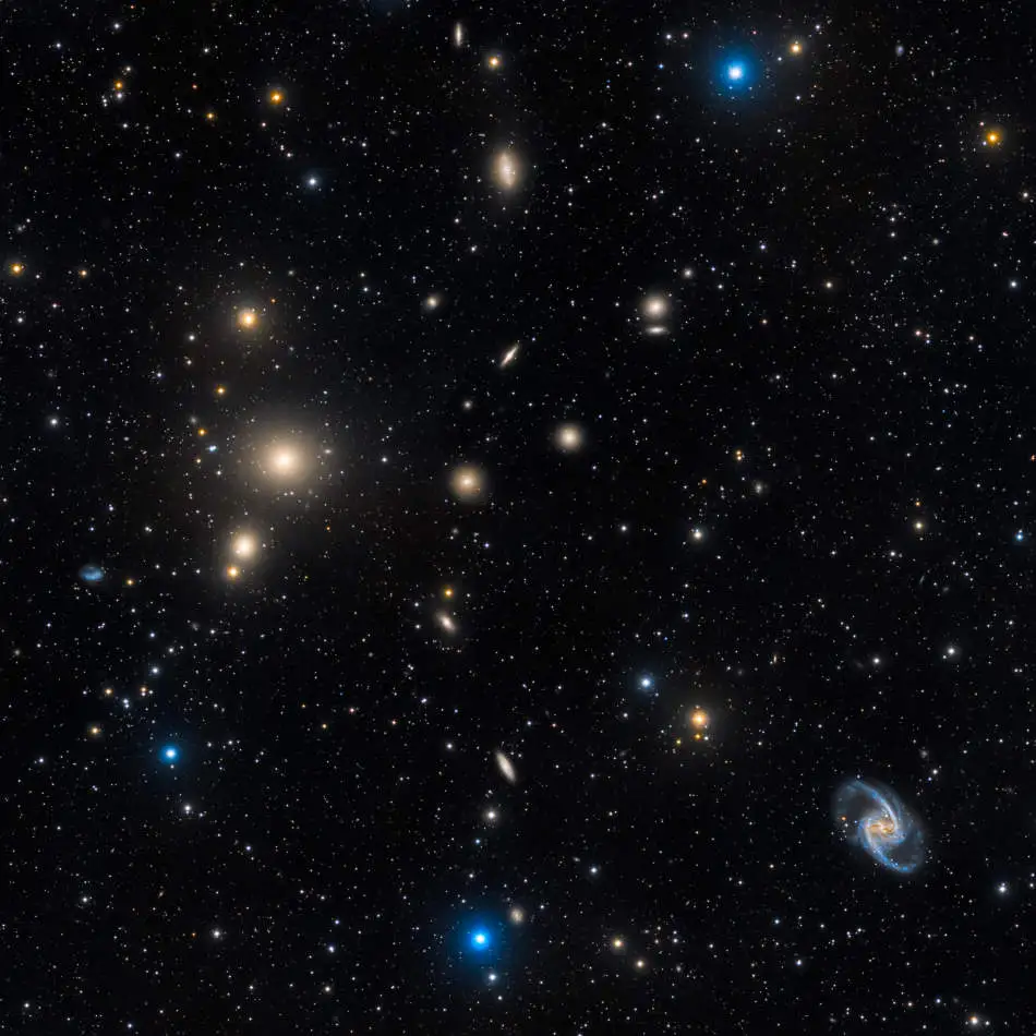 El Cúmulo de Galaxias de Fornax