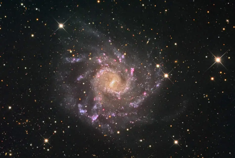 La Gran Galaxia Espiral NGC 7424