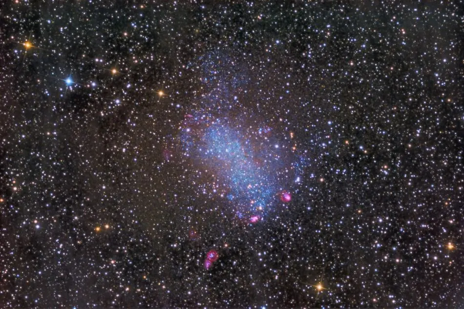NGC 6822, la Galaxia de Barnard