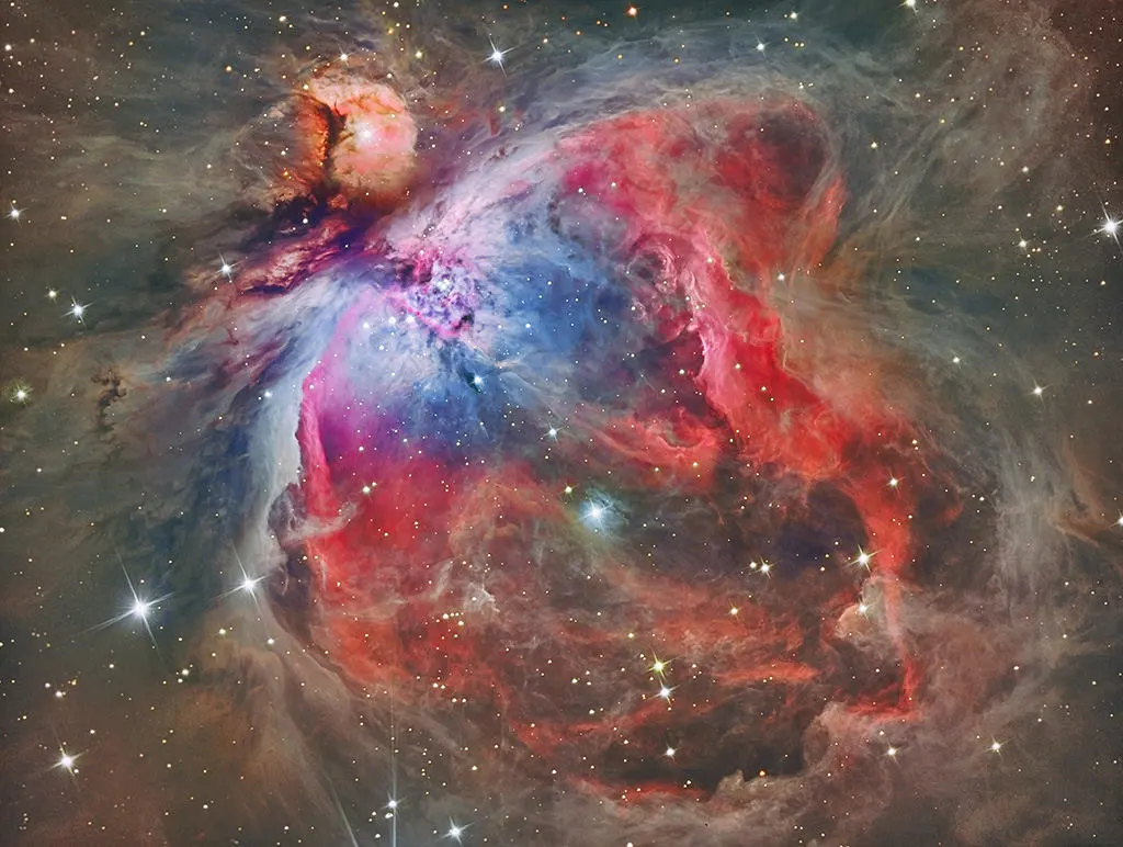 M42, dentro de la Nebulosa de Orión