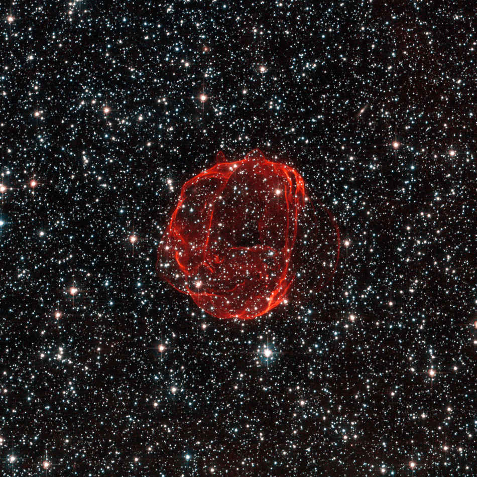 Los Restos de una Estrella que se volvió Supernova