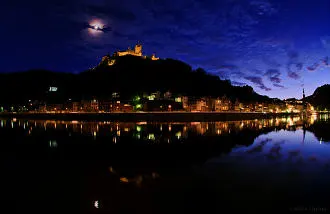 Corona Lunar sobre el Castillo de Cochem