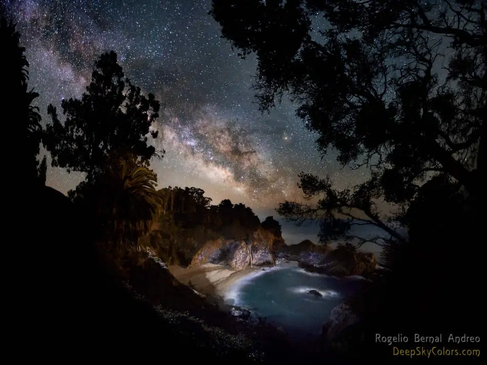 7 de mayo de 2013: Vista de la Cala de la Galaxia