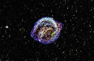 Remanente de Supernova de Kepler en rayos X