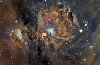 La Nebulosa de Orión en Oxígeno, Hidrógeno y Azufre