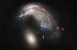 La Galaxia de la Marsopa desde el Hubble