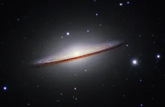 La Galaxia del Sombrero desde el Hale