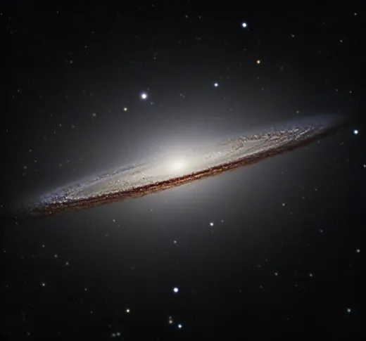 La Galaxia del Sombrero