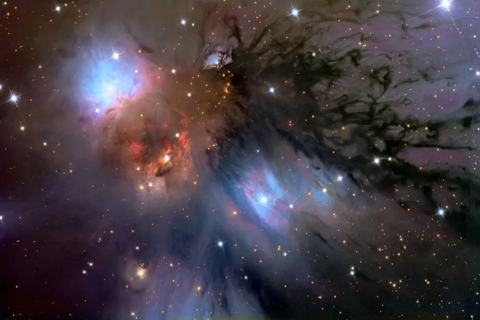 NGC 2170, un Bodegón Celeste con Polvo Reflectante