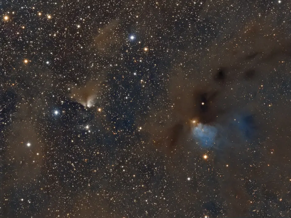 Nebulosas Polvorientas en tauro