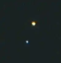 Albireo es una doble óptica